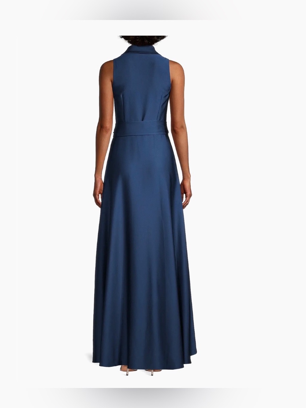 NWT Aidan Mattox Belted High-Low Wrap Gown. Size 2 - Picture 3 of 10